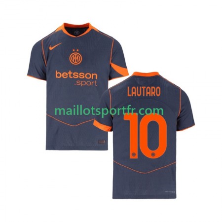 Maillot de Foot Inter Milan Lautaro Martinez 10 Troisieme 2025/26